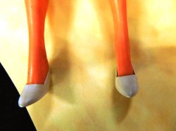 barbie bone heels